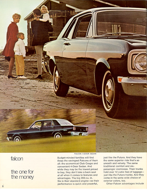 1970 Ford Falcon Brochure Page 7